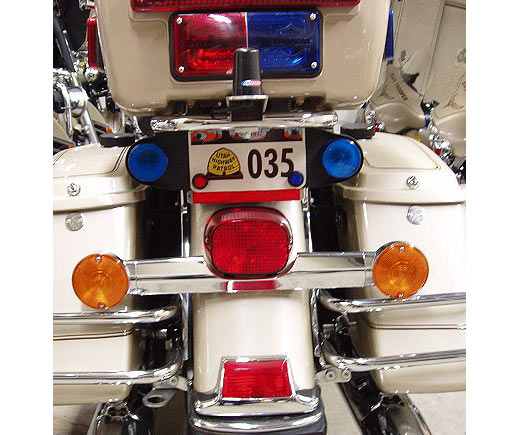 Utah  police license plate image